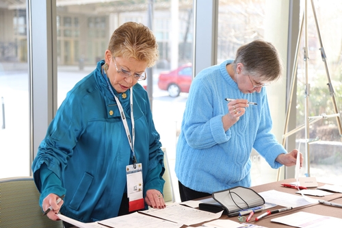 Working hard at YDC 2014