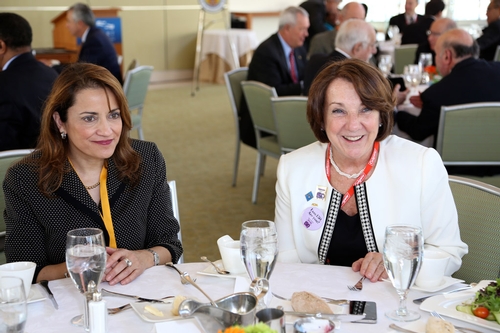 Lisa Vouras and Kathy O'Loughlin