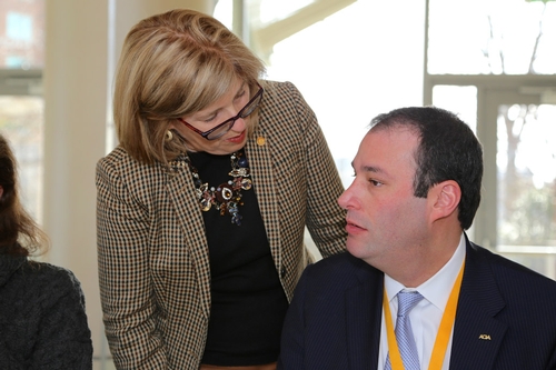 Jonathan Shenkin and Pam Baldassarre